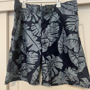 Columbia Men's Size 42 Board Shorts Omi Shade Blue Swim Surf With Drawstrings